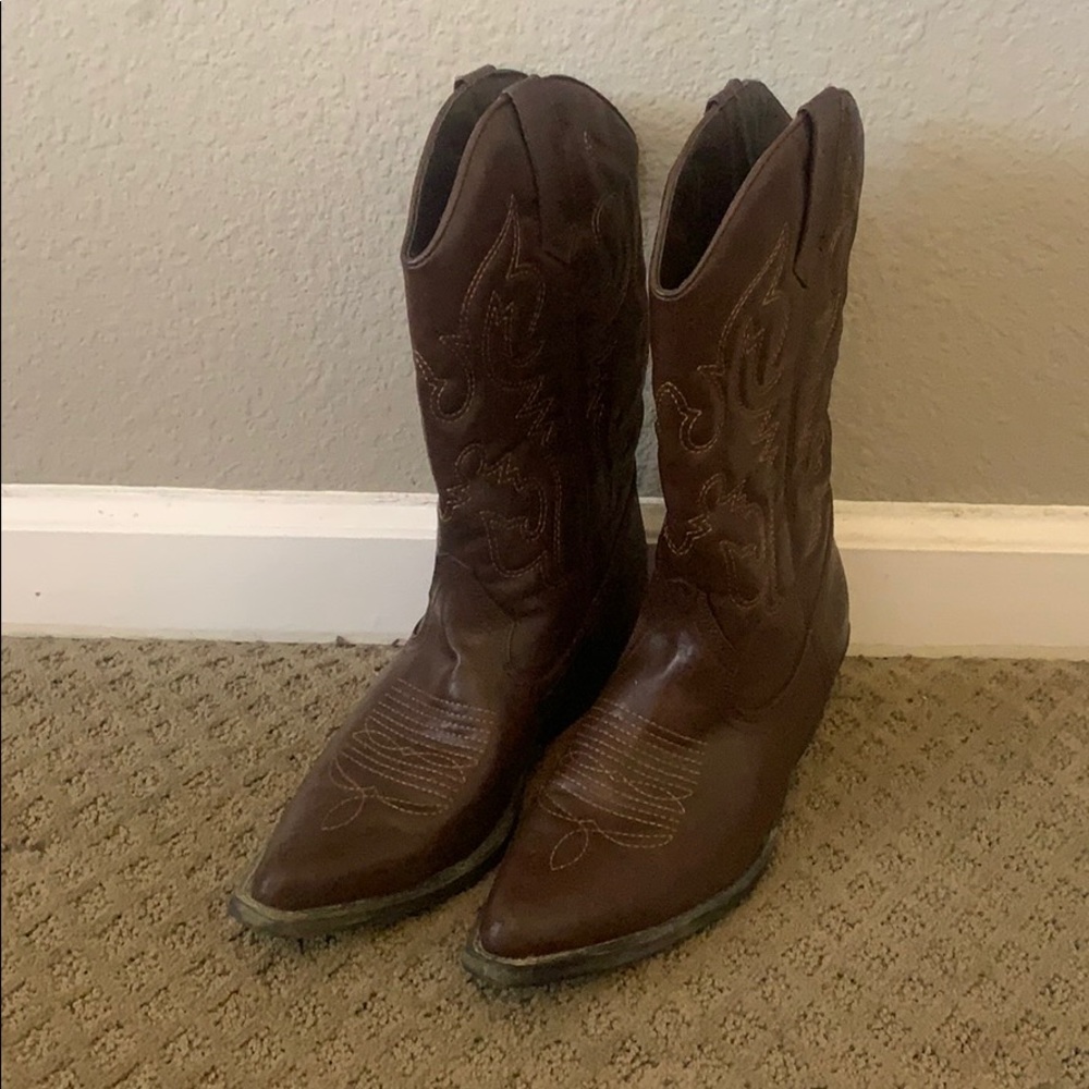 Brown Cowgirl Boots